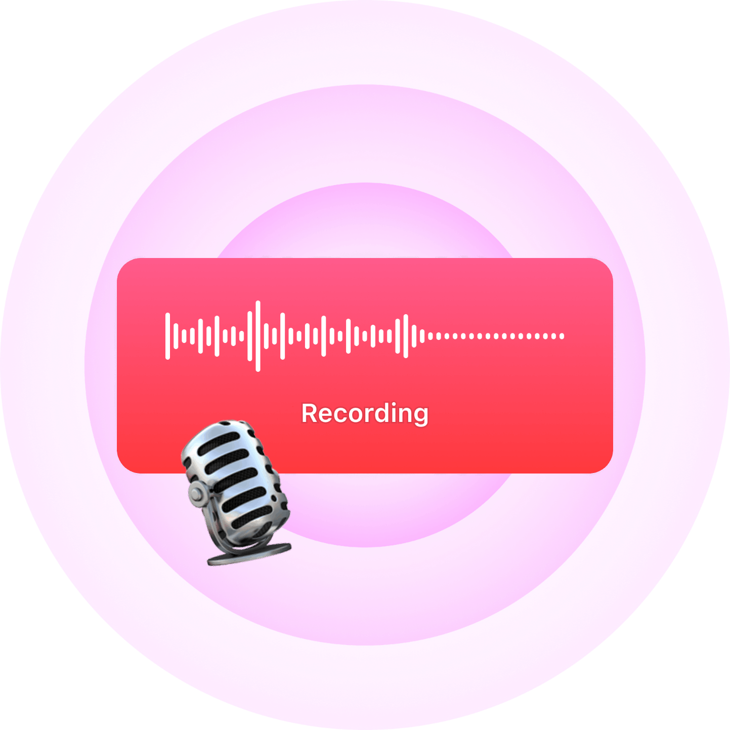 Audio Reversal recording illustration